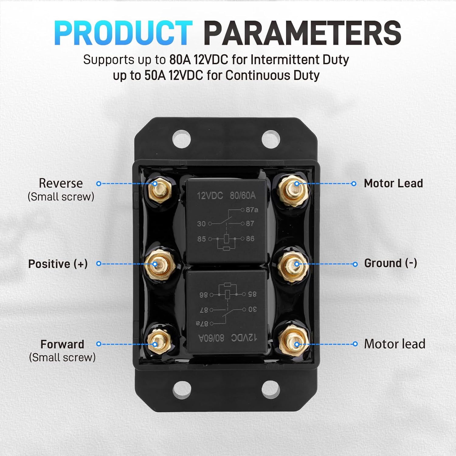 Forward and Reverse Relay Module 12V