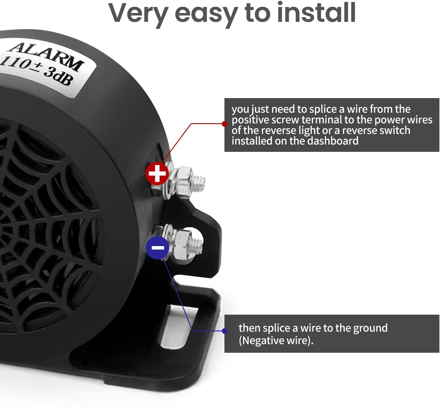 Backup Alarm Horn