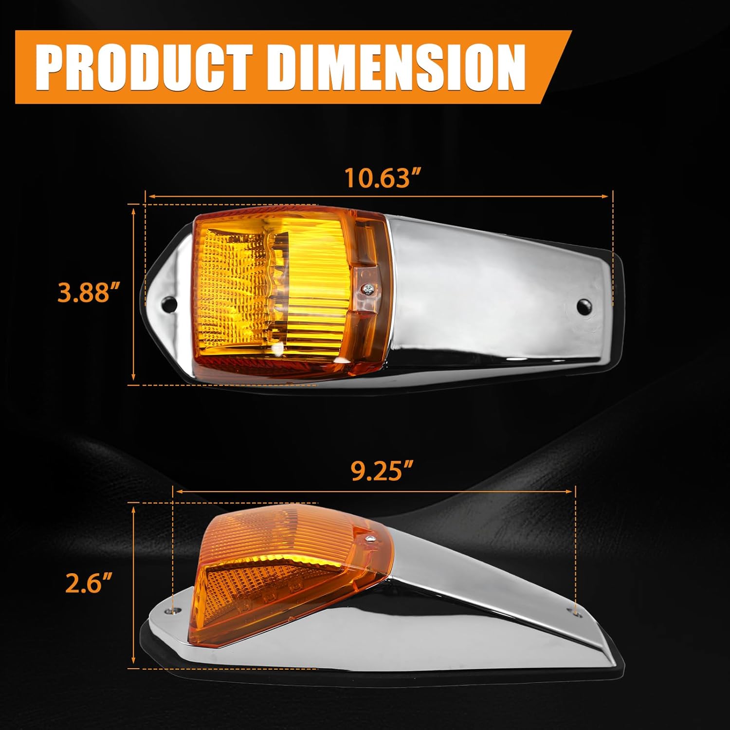 Amber Cab Lights (5pack)