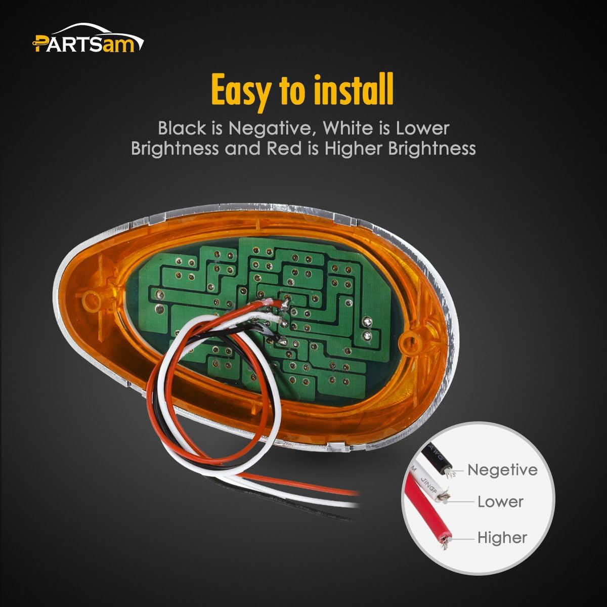 Cab Side Market/Turn LED Light (2pack)