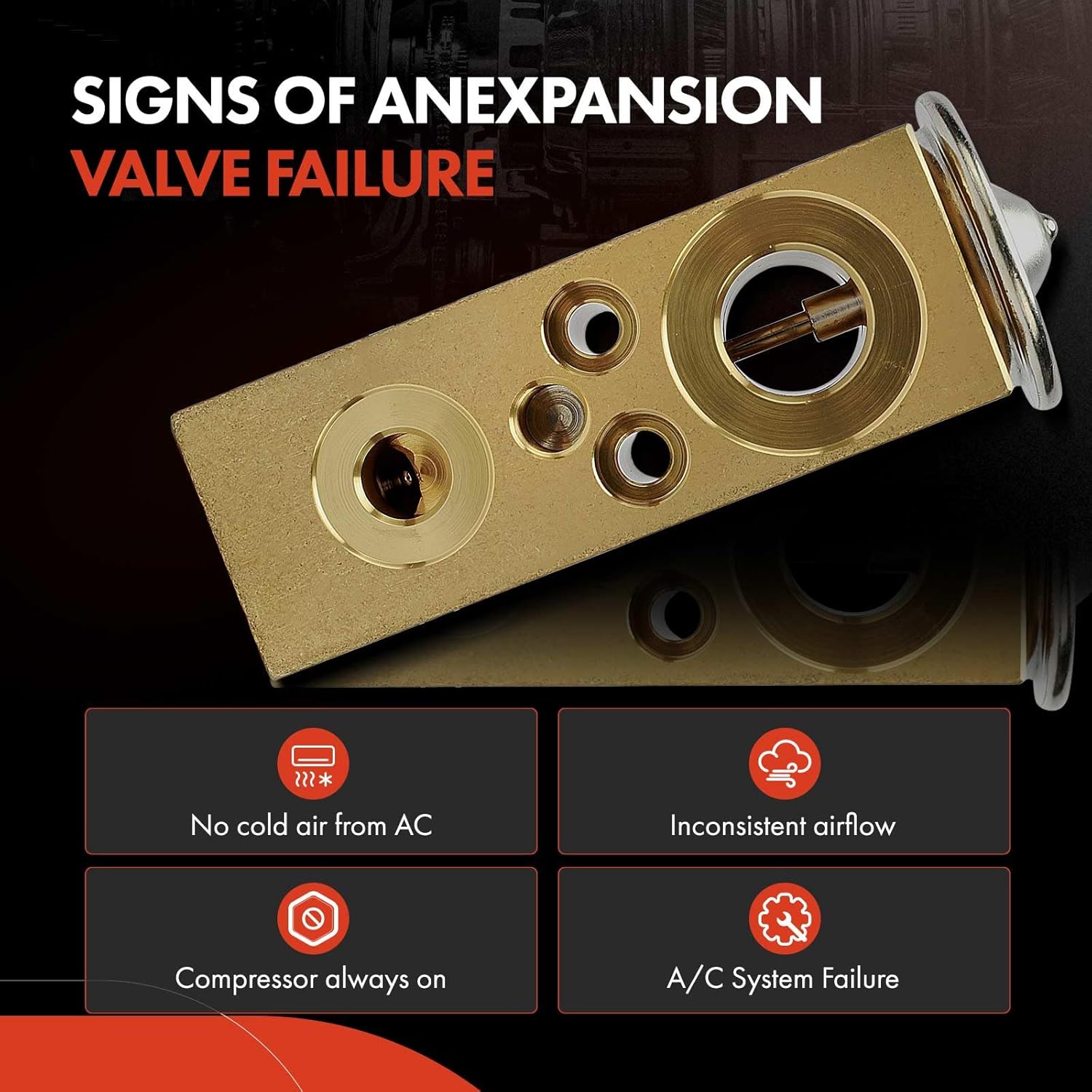 AC Expansion Valve fits Freightliner Century