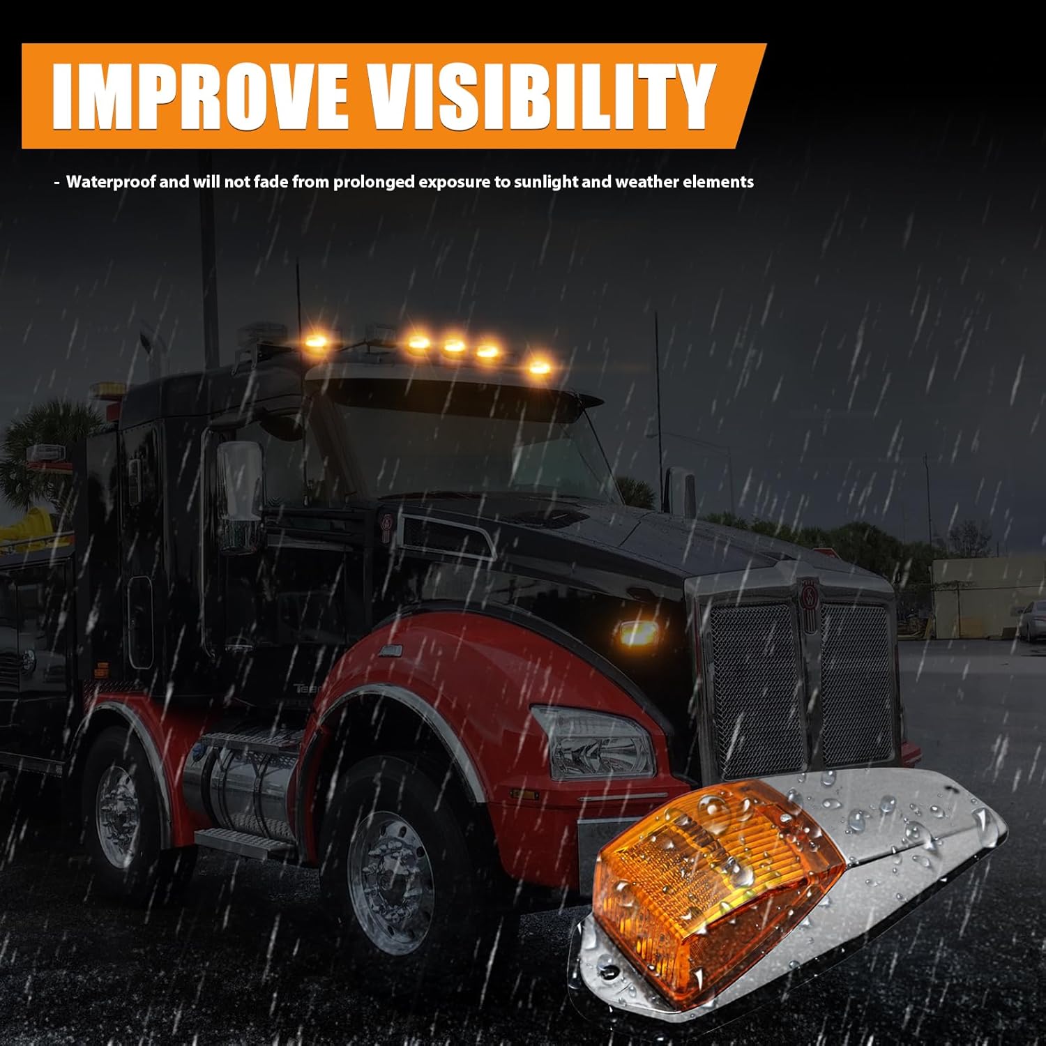 Amber Cab Lights (5pack)