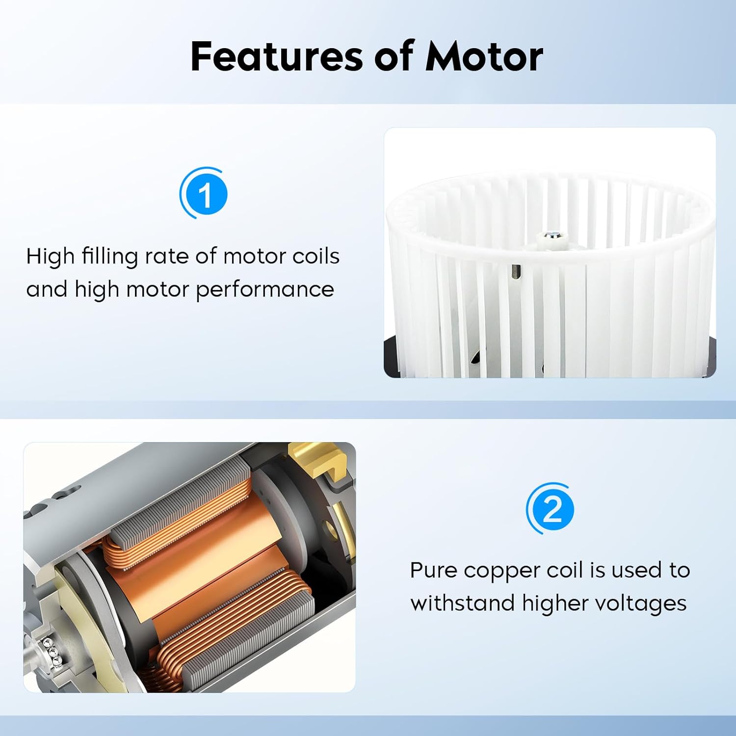 A/C Blower Motor L9000 Ford/Sterling