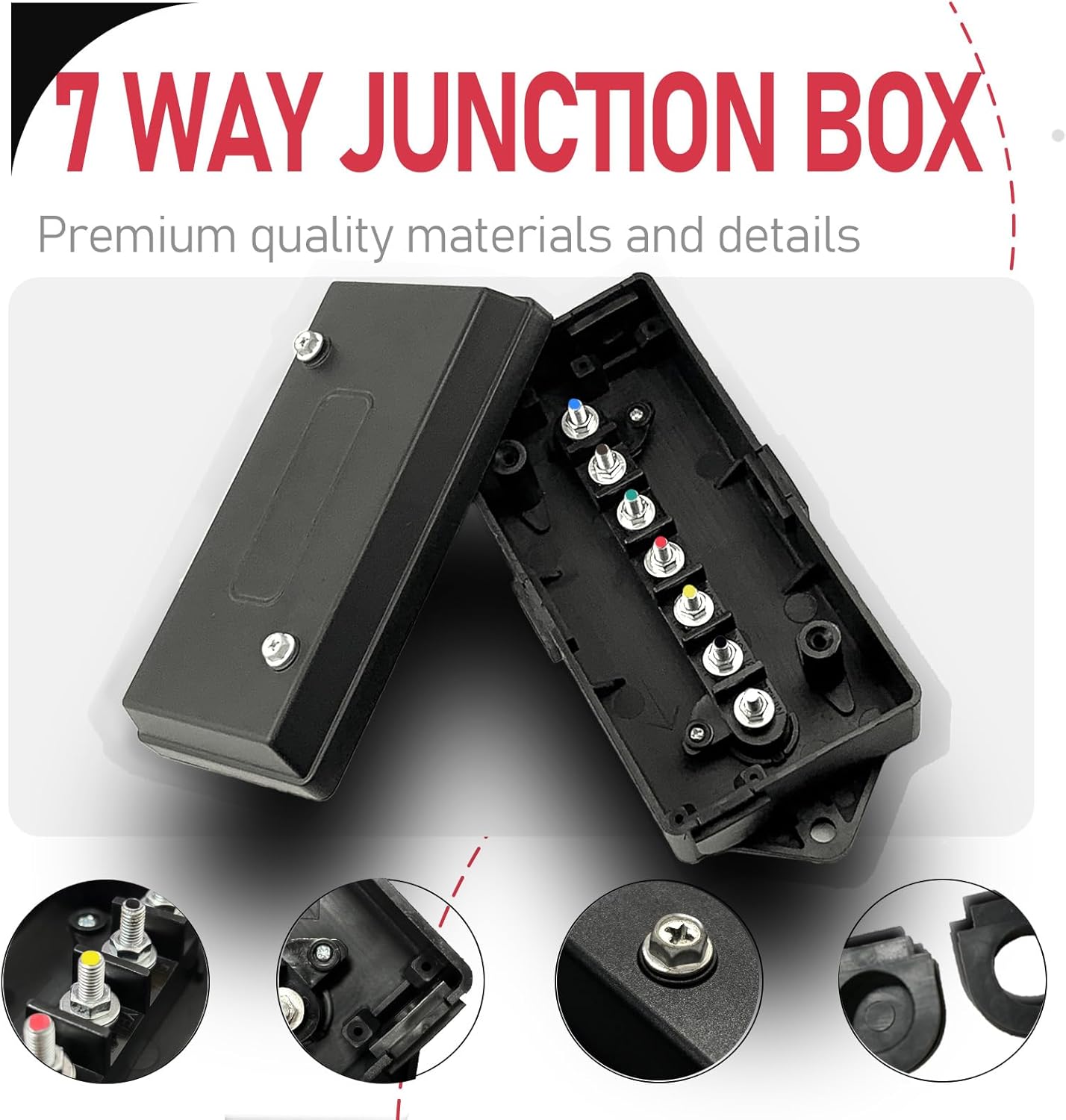 7 pins junction box