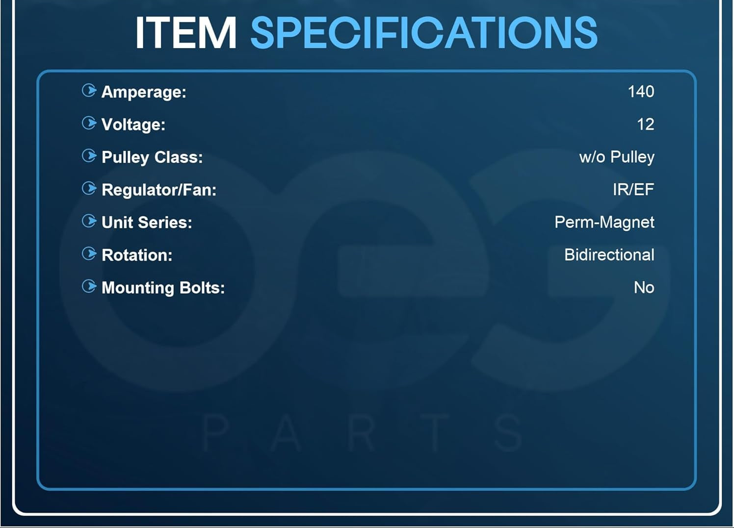 4 legs Alternator (Large)