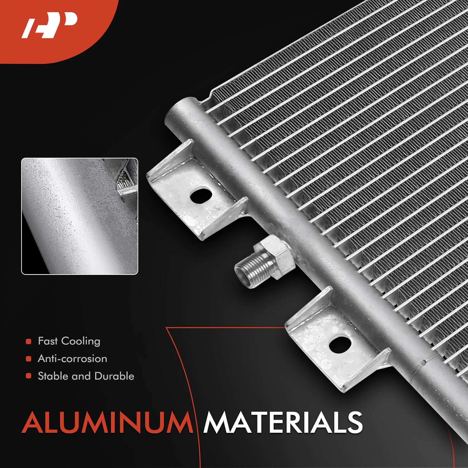 A/C Condenser Compatible with Kenworth