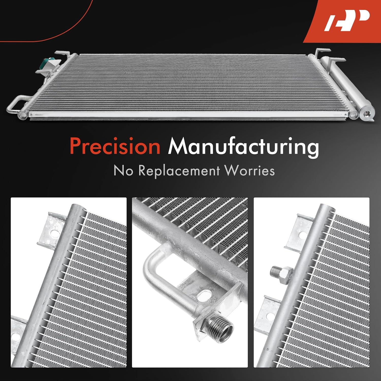 A/C Condenser Compatible with Kenworth