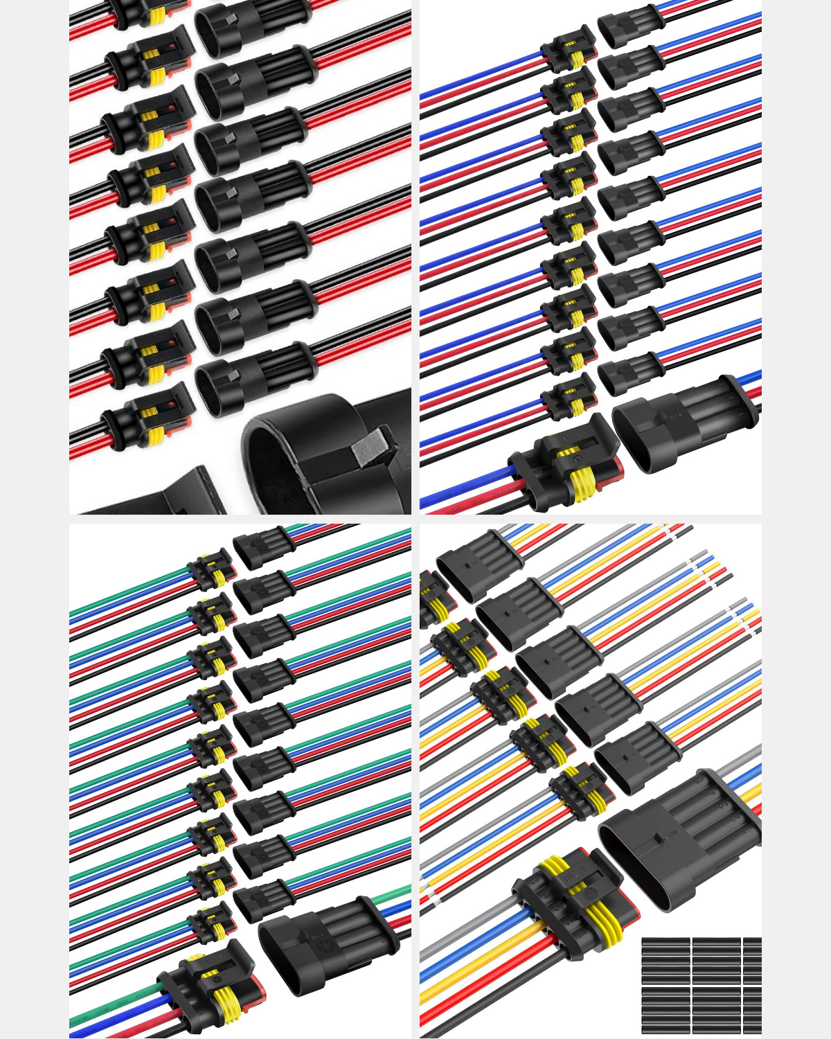 Electric Connectors 2-3-4-5 Pins